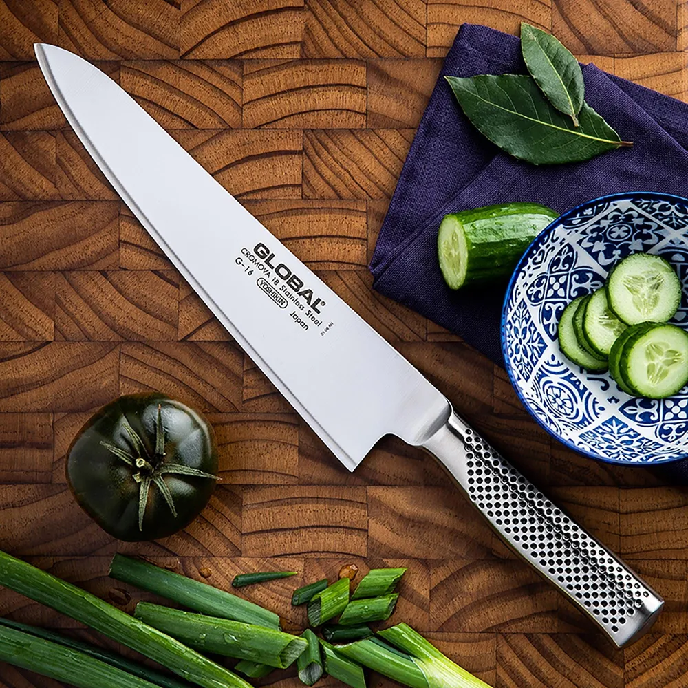 Global Classic 9.5" Chef-Cooks Knife (Stainless Steel)