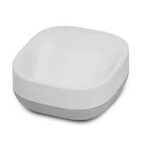 Joseph Joseph Smart Bath Compact Soap Dish (White/Grey)