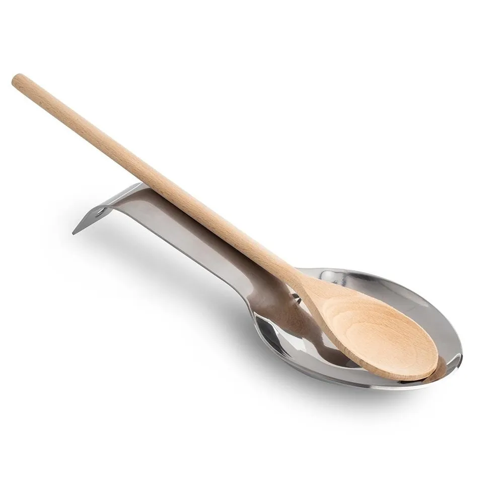 KSP Gourmet Jumbo Spoon Rest (Stainless Steel) 27.5 x 10 cm