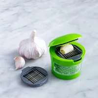 KSP Mini Express Garlic Press (Green)