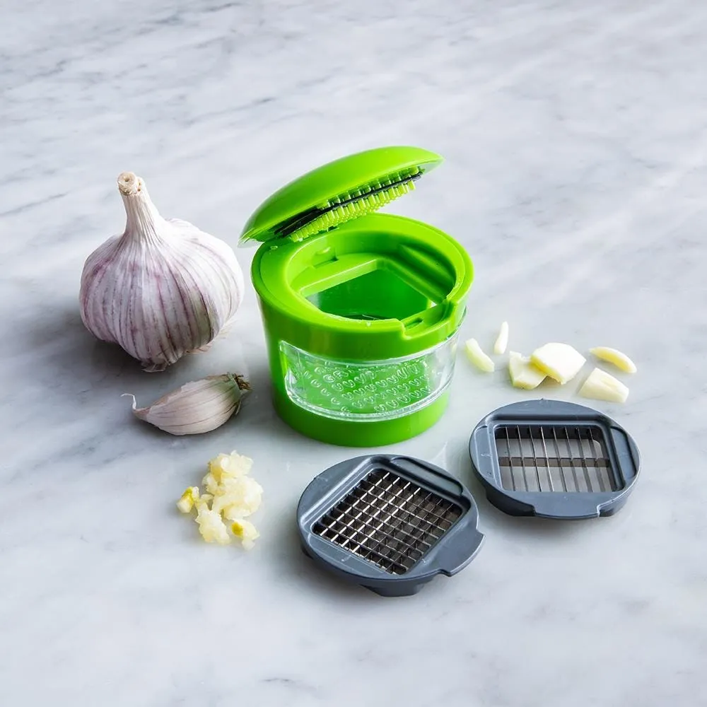 KSP Mini Express Garlic Press (Green)