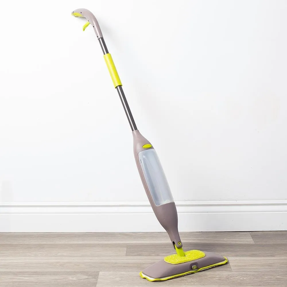 Casabella Wayclean Radius Spray Mop (Grey/White/Lime)