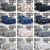 Home Aesthetics Luxury 'Assorted' Duvet Cover Set - King