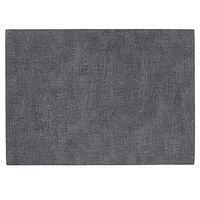 Harman Table Luxe Reversible 'Percept' Vinyl Placemat (Charcoal)