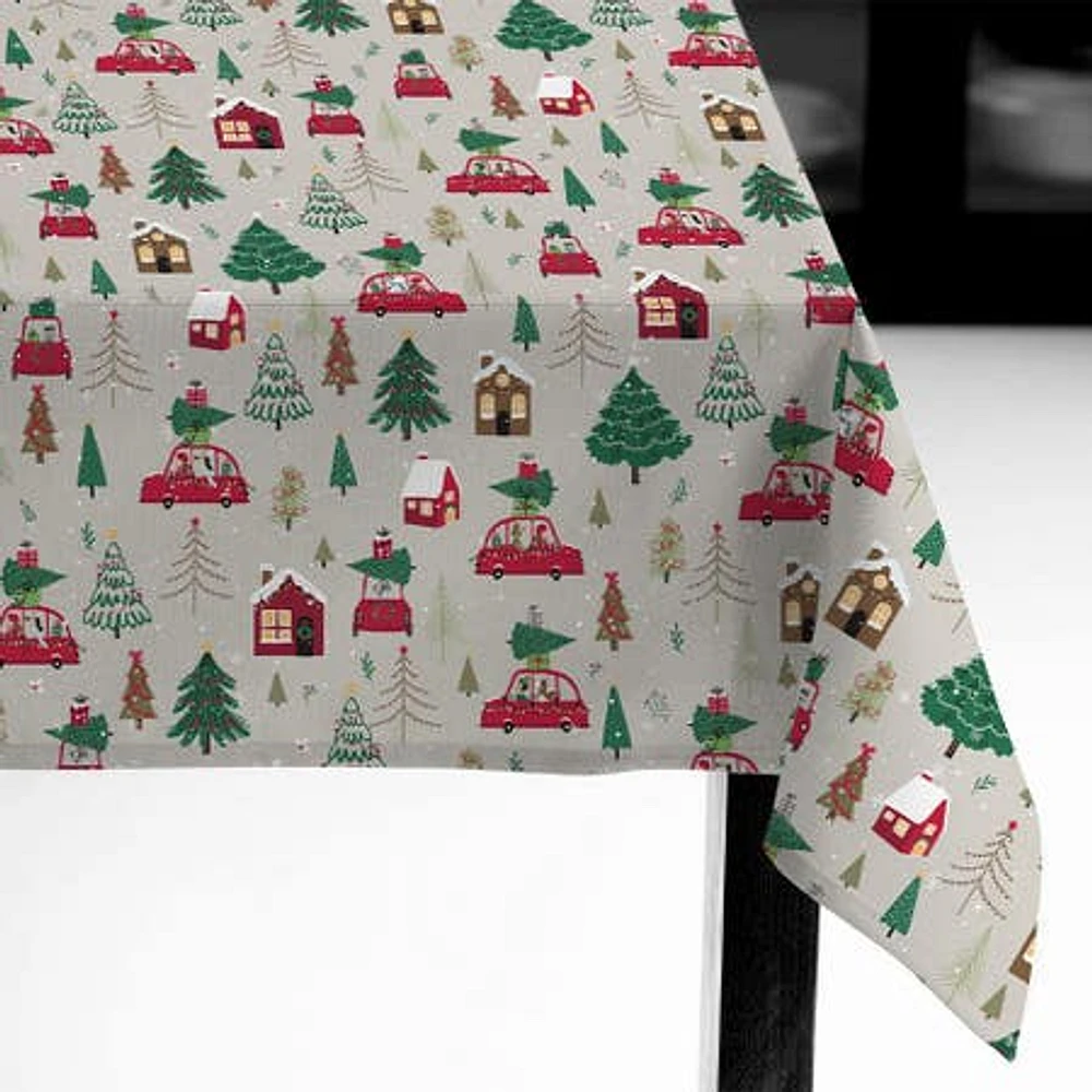 Harman Christmas 'Feels Like Christmas' Cotton Tablecloth 60"x90"