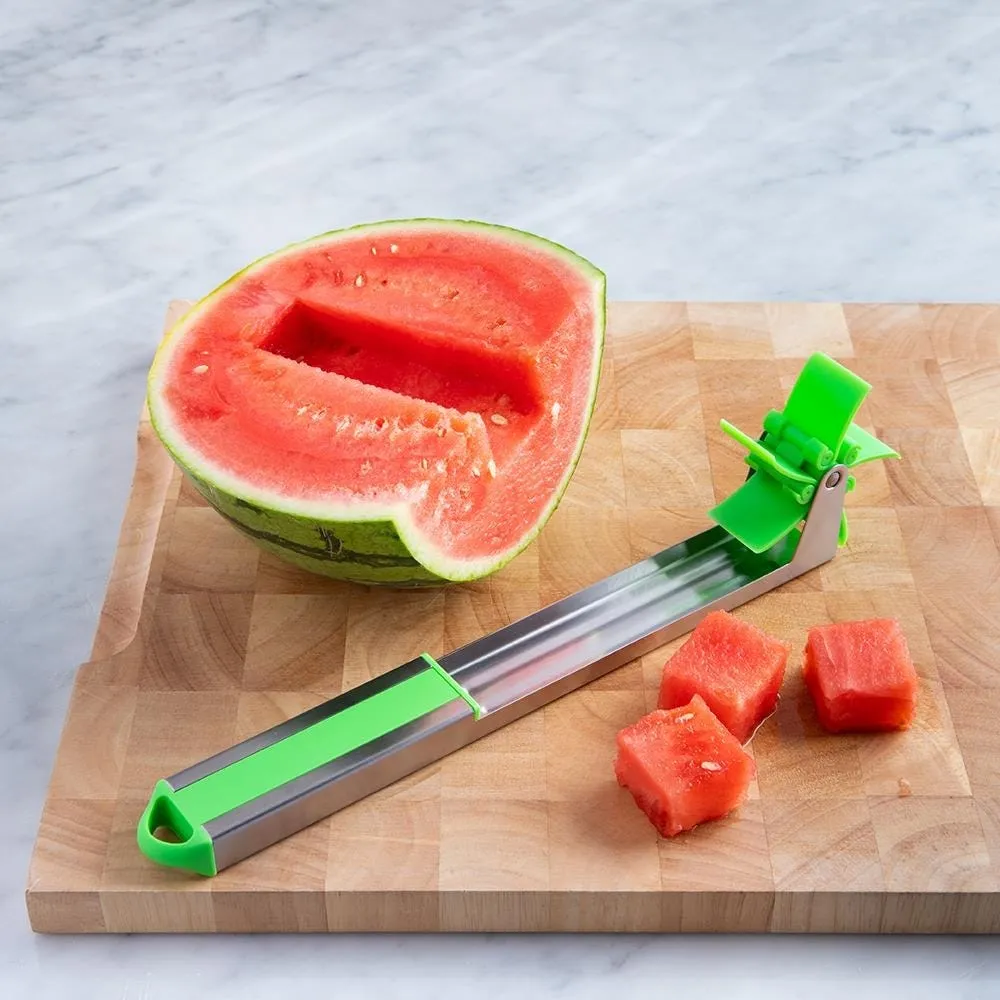 KSP Tropic Watermelon Cuber (Stainless Steel, Green)