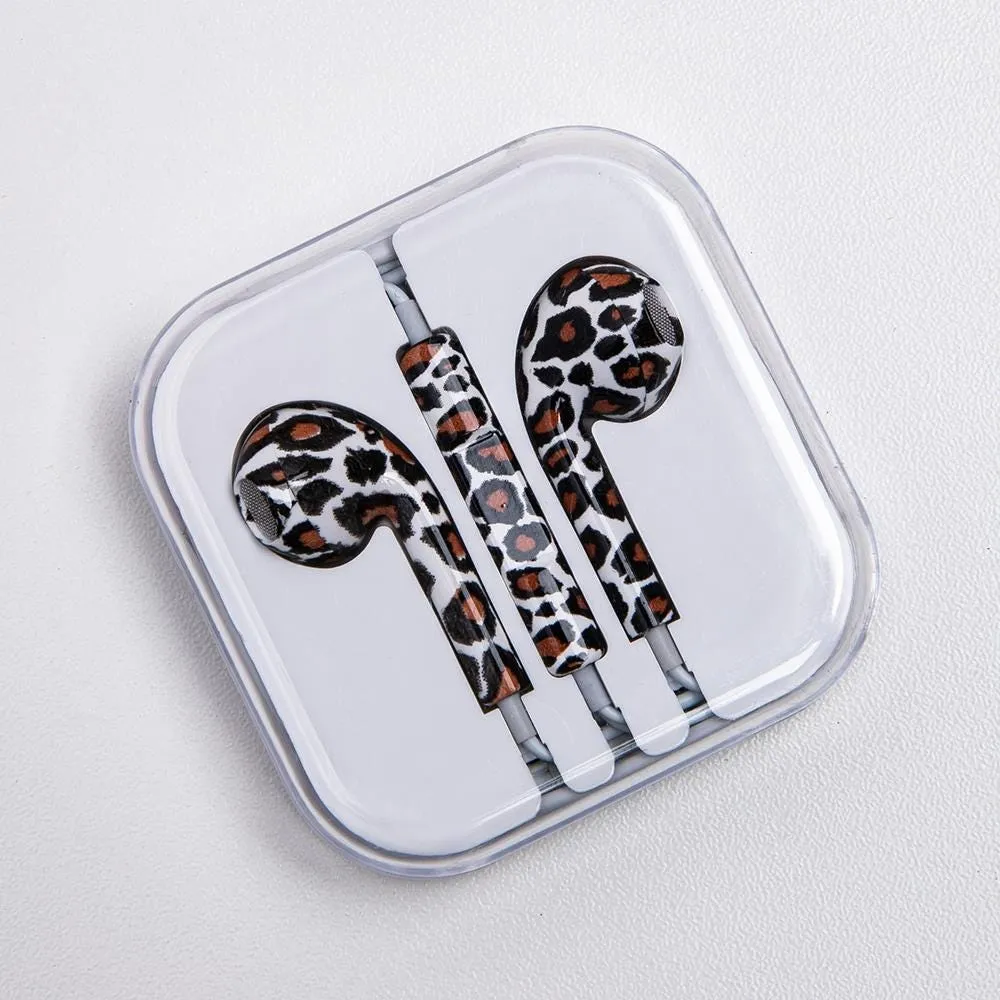 Rox Premium 'Patterned' Ear Buds (Asstd.)