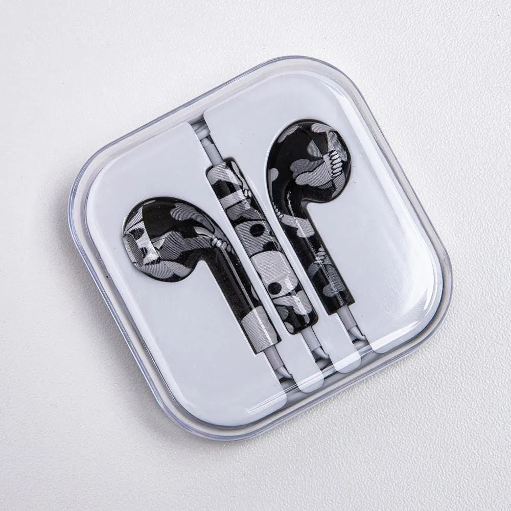 Rox Premium 'Patterned' Ear Buds (Asstd.)