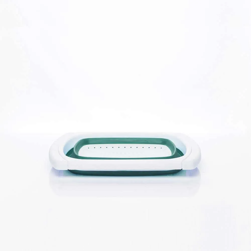 KSP Stretch Over The Sink Colander (Teal)