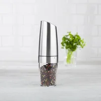 KSP Turbo Gravity Salt and Pepper Mill (Stainless Steel)