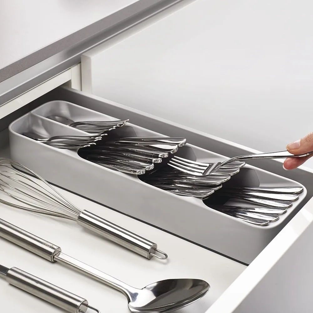 Joseph Joseph Drawerstore Compact Cutlery Tray (Grey) 15.5x4x2"