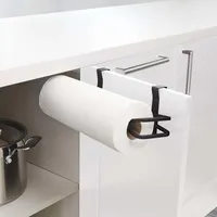 Umbra Squire Otd-Wall Paper Towel Holder 13" L (Black)