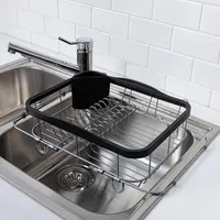 Umbra Sinkin In-Sink Dish Rack (Black)