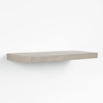 ITY Floating 'Large' Wall Shelf (Grey)