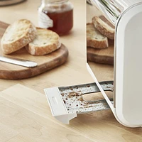 Swan Nordic Toaster -Slice (Cream/Stainless Steel