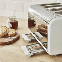Swan Nordic Toaster 4-Slice (Cream/Stainless Steel)