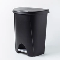 Sterilite Stepon Garbage Can 25 L (Black)