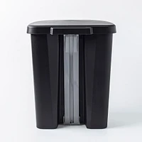 Sterilite Stepon Garbage Can 25 L (Black)
