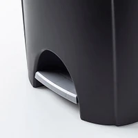 Sterilite Stepon Garbage Can 25 L (Black)