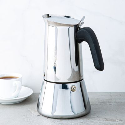 Bialetti Venus Stovetop Espresso Maker Large (Stainless Steel)