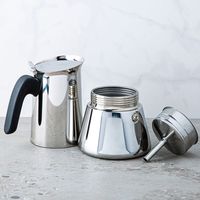 Bialetti Venus Stovetop Espresso Maker Large (Stainless Steel)