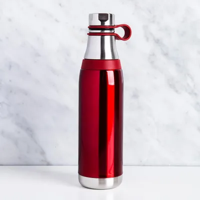 KSP Polar Stainless Steel Water Bottle (Metallic Red)