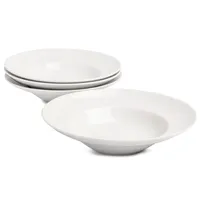 KSP Napoli Porcelain Pasta Bowl - Set of 4 (White)
