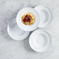 KSP Napoli Porcelain Pasta Bowl - Set of 4 (White)