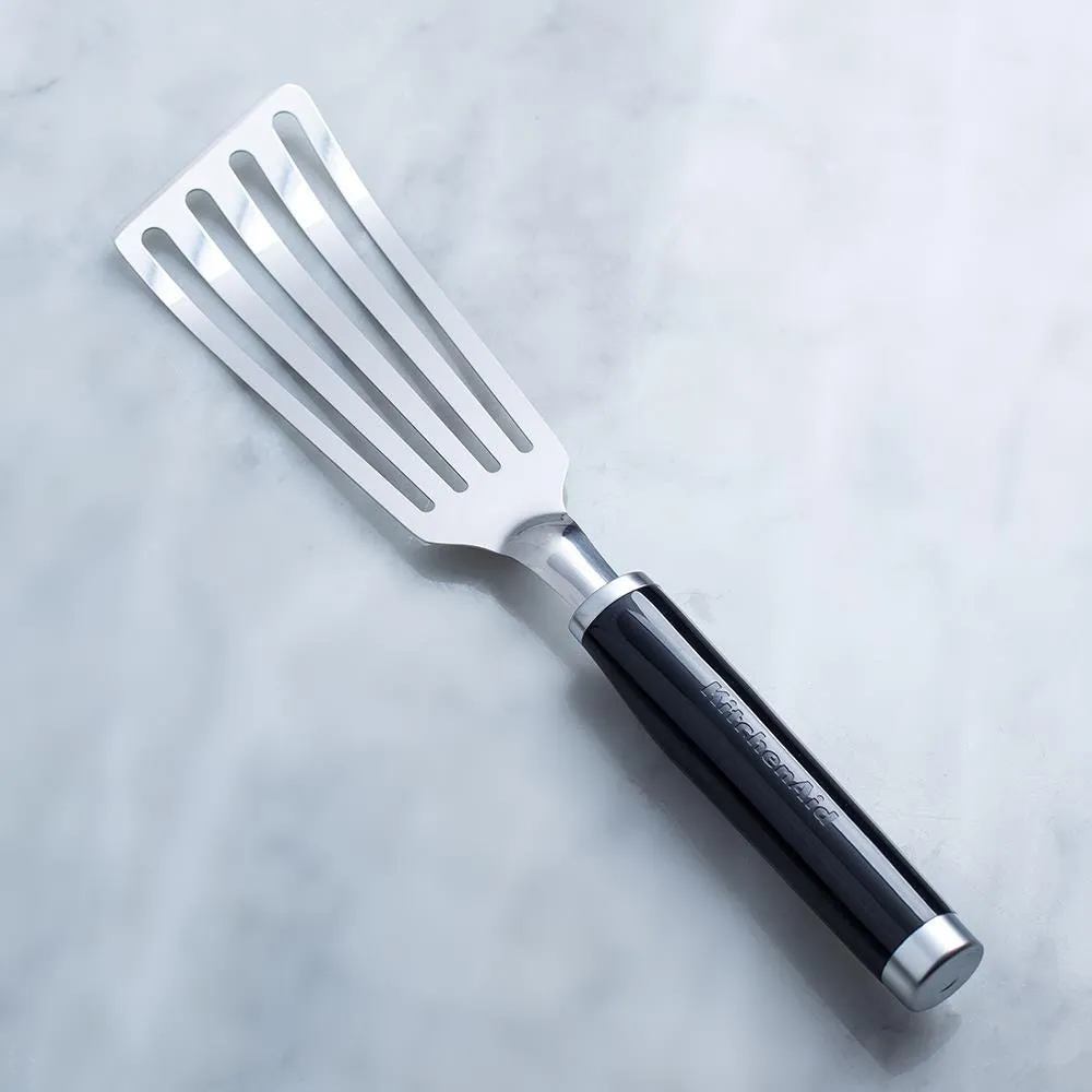 KitchenAid Classic Nylon Short Solid Turner (Stainless Steel)