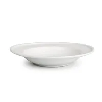A La Carte 'Bergen' Porcelain Soup and Pasta Plate (White)