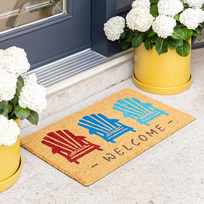 KSP Casual 'Adirondack' Coir Doormat (Natural)