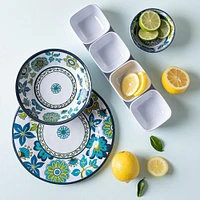 KSP Madrid Melamine Pinch Bowl (Blue/Green)