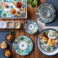 KSP Madrid Melamine Pinch Bowl (Blue/Green)