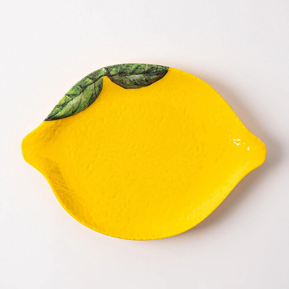KSP Melamine Lemon Side Plate (Yellow)