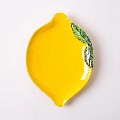KSP Melamine Lemon Side Plate (Yellow)