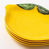 KSP Melamine Lemon Side Plate (Yellow)
