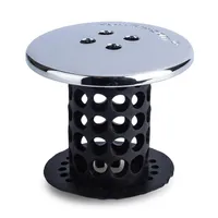 As Seen On Tv Tubshroom Bathtub Hair Catcher (Black/Chrome)