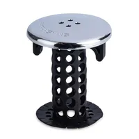 As Seen On Tv Sinkshroom Sink Hair Catcher (Black/Chrome)