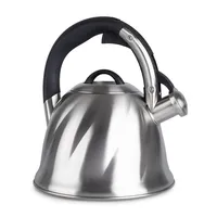 Polder Bell Whistling Stovetop Kettle (Brushed St/St)