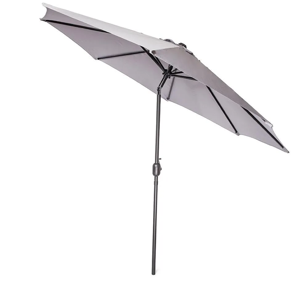 KSP Soleil Patio Umbrella (Grey, 8.5' dia.)