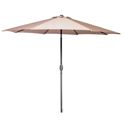 KSP Soleil Patio Umbrella (Taupe, 8.5' dia.)