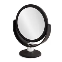 Upper Canada Danielle Soft Touch Countertop 10x Mirror (Black)