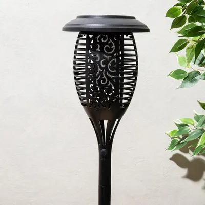 Decolite Solar Bug Zapper Garden Stake 32"