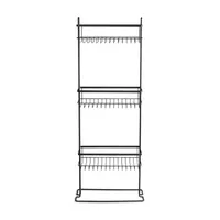 iDesign Everett 3-Tier Storage Shelf (Black/Matte)