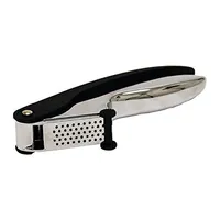 Starfrit Garlic Press with Scraper (Black/Chrome)