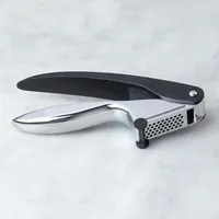 Starfrit Garlic Press with Scraper (Black/Chrome)