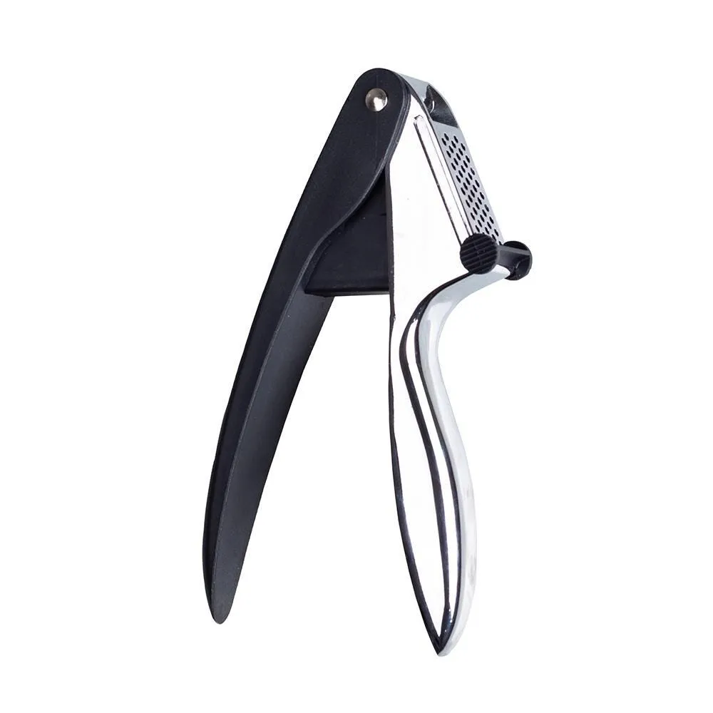 Starfrit Garlic Press with Scraper (Black/Chrome)