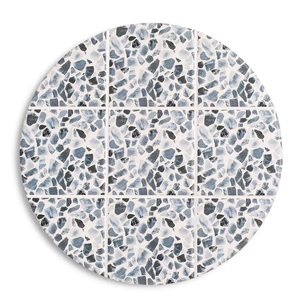 KSP Ceramica  'Capri' Ceramic Trivet (Blue/Grey)