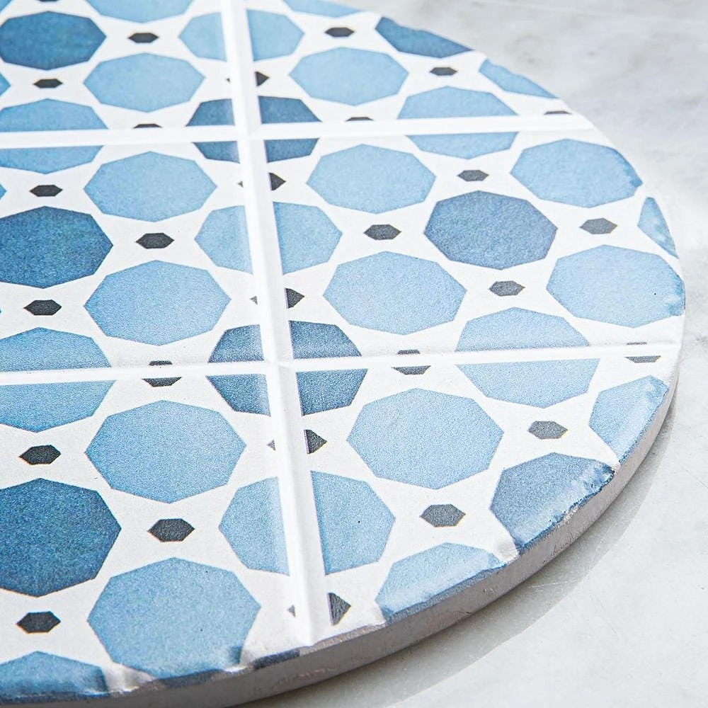 KSP Ceramica 'Geo' Ceramic Trivet (Blue)