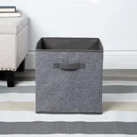 KSP Linea Fabric Storage Cube (Grey) 31 cm sq.